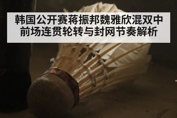 韩国公开赛蒋振邦魏雅欣混双中前场连贯轮转与封网节奏解析（ggbet）